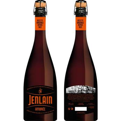 Jenlain ambrée l'originale, 7.5° (75 cl)
