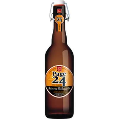 Bière ambrée Page 24, 6.9° (75 cl)