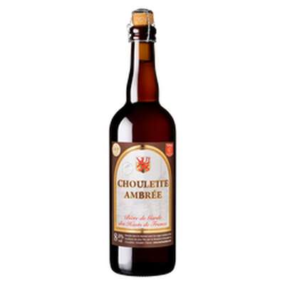 Bière ambrée, Choulette, 8° (75 cl)