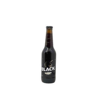 Bière brune 6°, Black Licorne (33 cl)