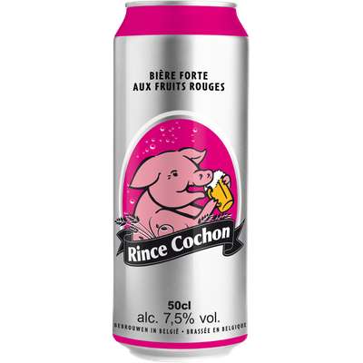 Rince Cochon aromatisée aux fruits rouge (50 cl)