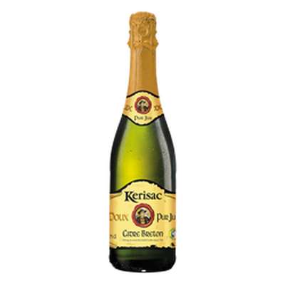 Cidre pur jus doux IGP, Kerisac 2.5° (75 cl)