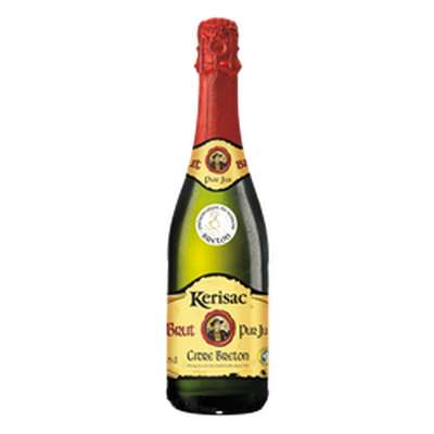Cidre pur jus brut IGP, Kerisac 5.5° (75 cl)