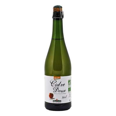 Cidre doux demeter BIO, Coteaux Nantais (75 cl)