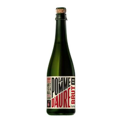 Cidre bouché IGP brut, Pomme d'Aure, 5° (75 cl)