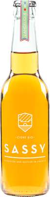 Cidre L'Angélique demi-sec BIO 4°, Sassy (33 cl)