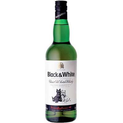 Whisky Black & White 40° (70 cl)