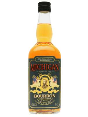 Bourbon 3 ans d'âge 40°, Michigan (70 cl)