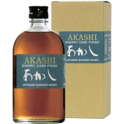 Whisky blended sherry cask finish 40°, Akashi (50 cl)