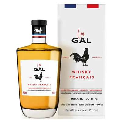 Whisky français 40°, Lou Gal (70 cl)