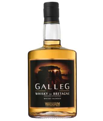 Whisky blended de Bretagne 40°, Galleg (70 cl)