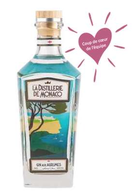 Gin aux agrumes, La Distillerie de Monaco (70 cl)