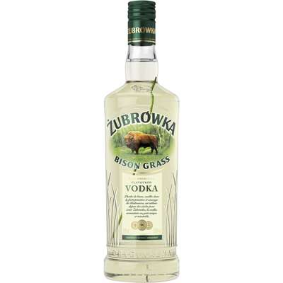 Vodka à l'herbe de Bison 40°, Zubrowka (70 cl)