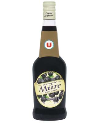 Crème de mûres sauvage 15°, U (70 cl)