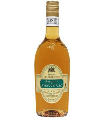 Pineau des Charentes blanc baronne de fontignac 17°, U (75 cl)