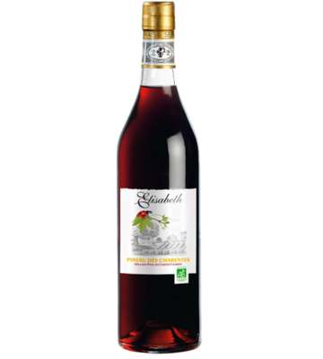 Pineau des charentes rouge Bio 17°, Elizabeth (75 cl)