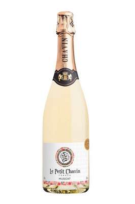 Muscat effervescent sans alcool, Le Petit Chavin (75 cl)