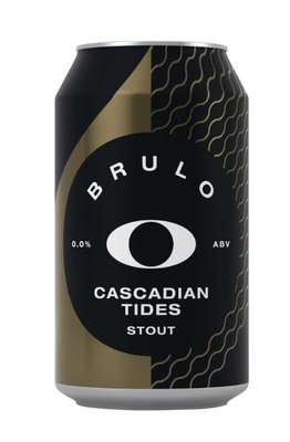 Cascadian Tides Stout sans alcool, Brulo (33 cl)