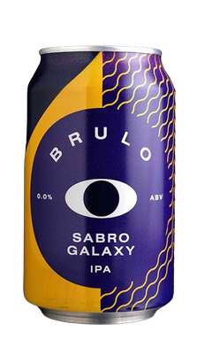 Sabro Galaxy DDH IPA sans alcool, Brulo (33 cl)