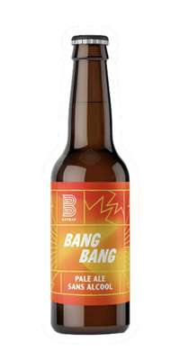 Bang Bang Pale Ale sans alcool, BapBap (33 cl)