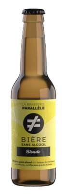 Bière blonde sans alcool BIO, La Brasserie Parallèle (33 cl)