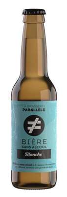 Bière blanche sans alcool BIO, La Brasserie Parallèle (33 cl)