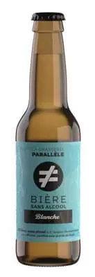 Bière blanche sans alcool BIO, La Brasserie Parallèle (33 cl)