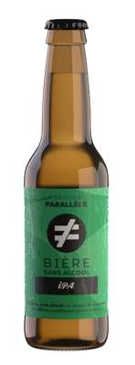 Bière IPA sans alcool BIO, La Brasserie Parallèle (33 cl)