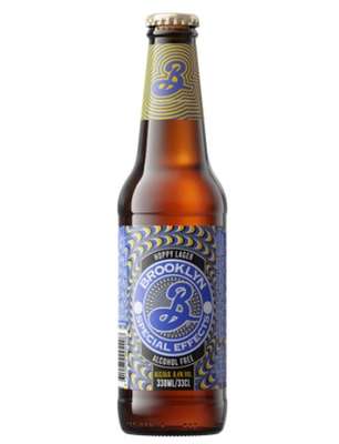 Bière ambrée sans alcool, Brooklyn Special (33 cl)