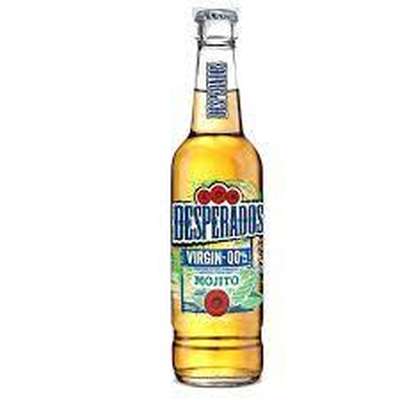 Bière aromatisée menthe et citron vert 0°, Desperados (33 cl)