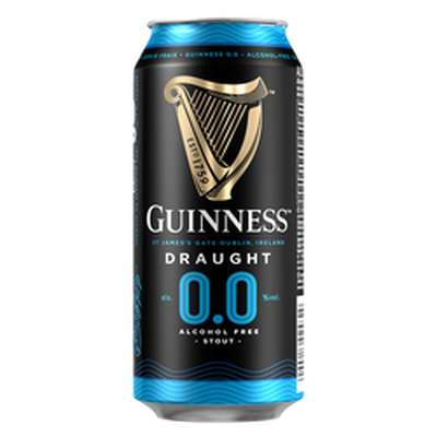 Bière brune sans alcool, Guinness (44 cl)