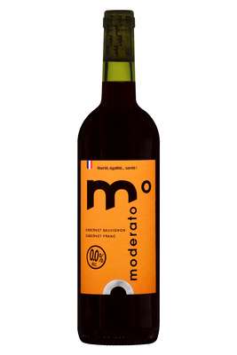 Le Rouge sans alcool 0° - Cuvée originale, Moderato (75 cl)