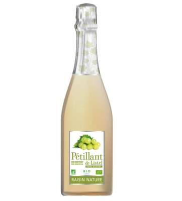 Pétillant sans alcool raisin nature BIO, Listel(75 cl)