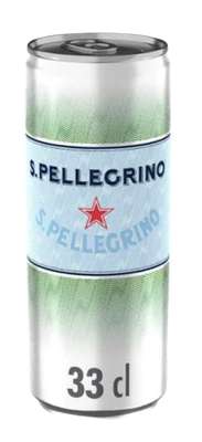 Eau minérale naturelle gazeuse, San Pellegrino (33 cl)