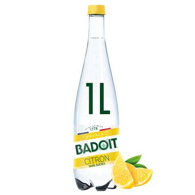 Badoit saveur citron sans sucre (1 L)