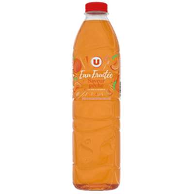 Boisson à base d'eau de source arômatisée au jus de pêche, U (1.5 L)
