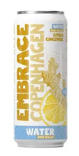 Eau pétillante citron/gingembre - Copenhagen, Embrace (33 cl)