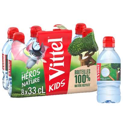 Pack Vittel bouchon sport (8 x 33 cl)
