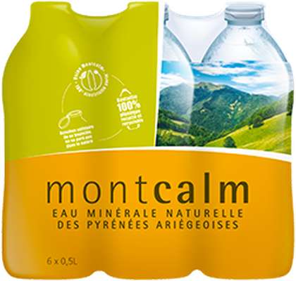 Eau minérale des Pyrénées, Montcalm (6 x 50 cl)