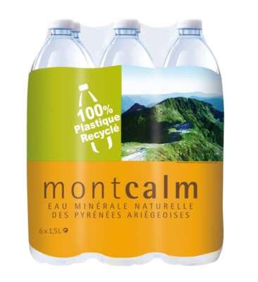 Eau minérale des Pyrénées, Montcalm (6 x 1,5 L)