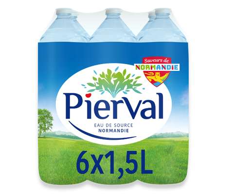 Eau de source de Normandie, Pierval (6 x 1,5 L)