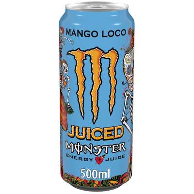 Boisson énergisante Mango Loco, Monster Energy (50 cl)