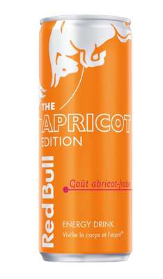 Red Bull abricot-fraise (25 cl)