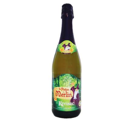 Jus de pomme gazéifié, Kerisac (75 cl)