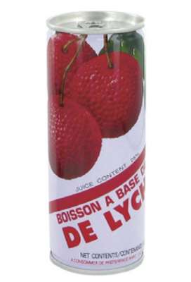 Boisson au jus de lychee, Cock (25 cl)