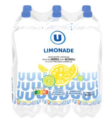 Pack de limonade, U (6 x 1.5 l)