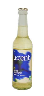 Le tonic français BIO, Accent (33 cl)