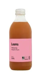 Limonade Pêche BIO, Leamo (33 cl)