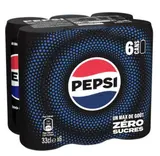 Pack de Pepsi Zero (6 x 33 cl)