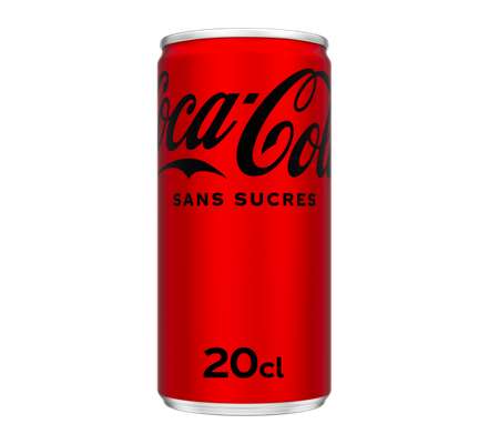 Mini Coca-Cola sans sucres (20 cl)